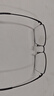 依视路（ESSILOR） 新款商务男镜架时尚镜框女配依视路镜片近视定制眼镜网上配镜 钛金属-全框-4004BK-黑色 镜框+依视路A4防蓝光1.60现片 实拍图