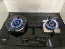 林内（Rinnai）家用燃气灶天然气灶具嵌入式 大火力双眼猛火灶 不锈钢面板 钢化玻璃面板 一级能效 以旧换新 2E07MTX【5.2KW+可调底盘+定时】 实拍图