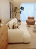 顾家家居政府补贴布艺沙发客厅大小户型泡芙法式现代奶油风2025网红设计师 象牙色丨可拆洗丨3.1m丨升级版丨云端坐感 靠包可活动可拆洗丨大座深更舒服丨久坐不塌 实拍图