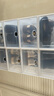 百草园加厚鞋盒 透明抽屉式鞋子收纳盒鞋箱鞋柜收纳箱简易鞋架 白色16个 实拍图