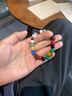 印象眸【双面雕刻】和田玉貔貅吊坠平安扣玉坠男女款扭转乾坤瑞兽 多彩挂绳-中款约31mm 实拍图