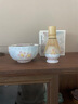 丞辉手绘樱花日式抹茶碗带嘴点茶碗手工打抹茶工具搅拌器百本立茶筅立 手绘【蝴蝶】抹茶碗+茶筅立 晒单实拍图