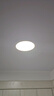 欧普达科奇极简卧室灯简约圆形主卧灯具书房灯全光谱儿童房间护眼吸顶灯 17CM(白色)-单色白光 实拍图
