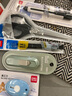 得力（deli）小号特氟龙刀刃美工刀壁纸刀裁纸刀 防粘防黏不易粘连 办公用品 尾部自带折刀器 白色 TD301 实拍图