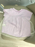 巴拉巴拉宝宝短袖t恤婴儿女童上衣2025夏装甜美网纱拼接时髦209225117004 实拍图