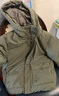 优衣库童装男童女童高性能复合连帽外套/保暖厚衣服473309 55 青绿色 140 实拍图
