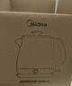 美的（Midea）电热水壶 2L大容量 1800W大功率速沸 双层防烫 304不锈钢无缝内胆 烧水壶电水壶 SH20M119 实拍图