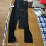 法蒙泽【2条装】牛仔裤男春秋季宽松直筒长裤子男夏冬季加大码休闲裤子 009黑色+008黑色(常规款) 32 3(2尺5适合135-145斤) 实拍图