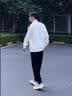 JEEP吉普裤子男秋季束脚运动裤男宽松休闲裤男户外跑步长裤男黑色XL 实拍图
