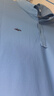 雅戈尔（YOUNGOR）短袖POLO衫男翻领舒爽透气棉手感舒适POLO衫 VSPC533066ICA浅蓝色 M 实拍图