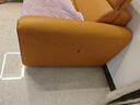 费杰罗真皮沙发客厅2025新款意式轻奢可调节头枕功能皮艺沙发3332#2.6m 实拍图