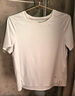 蕉下（beneunder）安心品质t恤女短袖凉感宽松吸汗防晒户外CC959霜奶白L 实拍图