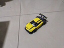 HKDA速龙高速合金遥控车RC充电电动遥控赛车汽车模型跑车男孩玩具礼物 金黄色01款高速合金赛车【礼盒装 实拍图