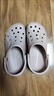 卡骆驰crocs洞洞鞋贝雅男鞋女鞋轻便耐磨一脚蹬拖鞋休闲鞋|10126 矿石粉-6TY 39 (240mm) 实拍图