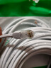 毕亚兹 六类网线 30米白色 千兆高速宽带线 CAT6类网络工程家用电脑监控跳线 8芯双绞成品线缆 WX8 实拍图