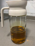 太力油壶 油瓶厨房调料瓶酱油瓶家用玻璃不挂油防漏自动开合600ML 实拍图