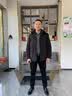 罗蒙加厚冬季装棉袄男防寒保暖棉服羽加绒服男劳保工作休闲棉衣外套男 MY8186卡其色 XL 约120-140斤 实拍图