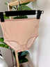 天蚕100%真丝内裤女士高腰收腹包臀桑蚕丝抗菌夏季薄款透气三角裤短裤 嫩肤 1条 2XL 晒单实拍图