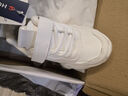 哈比熊（HOBIBEAR）童鞋春秋儿童运动鞋小白鞋男童鞋革面休闲女童鞋GS7593 白色26码 实拍图