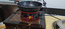 多星锅淄博电热锅山东多星电火锅多功能电炒锅定时不沾铸铁电热锅 多星铸铁锅·32cm单笼 实拍图