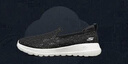 斯凯奇（Skechers）渔夫鞋夏季一脚蹬女鞋蕾丝单鞋透气懒人散步鞋休闲妈妈鞋健步鞋 896020-BKW/黑色/白色 38.5 实拍图
