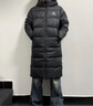 准者运动羽绒服男冬季长款户外保暖加厚鸭绒黑色运动休闲连帽情侣外套 纯正黑 【常规款】 M (170) 常规款207G充绒量 实拍图