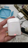 德希迪蓝牙耳机真无线TWS单双耳机运动半入耳式耳麦 适用于安卓苹果华为手机音乐通话电脑游戏吃鸡低音炮 双耳机白色 实拍图