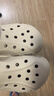 CROCS卡骆驰洞洞鞋贝雅男鞋女鞋轻便耐磨一脚蹬拖鞋休闲鞋|10126 卵石色-2V3 44 (280mm) 实拍图