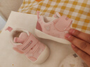 婧麒学步鞋宝宝鞋子2025春季新款春秋婴儿鞋软底防滑机能女鞋男童 粉色 12 cm内长适合脚长11.5cm 实拍图