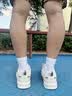 森马男鞋2026夏季新款休闲百搭软底小白鞋子男士厚底增高运动板鞋透气 米色 44 实拍图