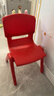 华恺之星 塑料凳 家用小板凳换鞋凳子 宝宝餐椅学习椅靠背椅子HK5601红色 实拍图