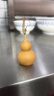 轻唤天然葫芦挂件风水工艺品真大葫芦摆件镇文玩宅客厅大号玄关手把件 4-6厘米带龙头（单个） 实拍图