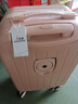 袋鼠（KANGAROO）行李箱男大学生小清新女拉杆箱高颜值万向轮旅行箱多功能密码皮箱 茱萸粉【升级多功能】 20英寸 【登机箱无侧提】 实拍图