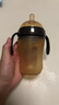 kamidi断奶奶瓶仿母乳硅胶奶瓶新生儿吸管奶瓶防胀气耐摔戒奶奶瓶 250ML【3孔+Y孔】 5月以上 实拍图