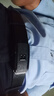 【已售100w】男士皮带贴皮无牙自动扣腰带男青年简约商务休闲裤带 B黑色细纹 实拍图