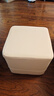 铭冠尚森皮革矮凳家用简约沙发凳卧室化妆椅客厅方凳软包小板凳家用小凳子 单个米色35*35*35cm 整装 实拍图