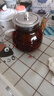 沁心茶壶套装玻璃家用煮泡茶耐热加厚耐高温烧水壶茶水分离养生壶 沁心钢漏壶600ML 实拍图