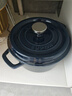 苏泊尔（SUPOR）珐琅锅24cm铸铁锅汤锅炖煮锅煲汤焖煮多容量燃气电磁炉通用 实拍图