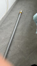 水星家纺免打孔罗马杆伸缩杆安装窗帘杆子单杆窗帘杆撑杆灰色2.1-3米 实拍图