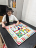 小顽豆大号富翁桌面游戏棋盘6飞行棋地毯8儿童地产桌游大亨棋类益智玩具 实拍图