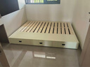 牧菲亚榻榻米无床头床排骨架床架小户型定制床 实木床架+抽屉 1.5米*1.9米 实拍图