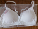 怡兰芬少女文胸无钢圈高中生大学生发育期内衣女青少年聚拢胸罩 白色 XL (参考体重105-120斤) 实拍图