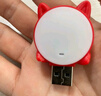 萌猫语音控制小夜灯 人工智能声控 usb起夜灯表情向日葵小夜灯 七彩LED灯创意迷你语音控制小夜灯 红色USB语音小夜灯【1个装】 实拍图