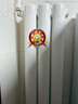 太阳花钢制暖气片家用散热片散热器卫生间背篓地暖全屋客厅卧室取暖 A款钢60方头 60mm*1柱 0.3米高单柱 实拍图