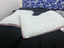 超柔软枕头枕芯家用一对整头单个女成人护颈椎助深度睡眠觉专用 驼绒蛋白护颈枕-粉【一对】高枕 实拍图