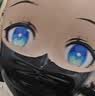 cosplay口罩窒息PU皮质漆皮一体成型kig用成人口罩光泽感立体口罩 镜面黑 1个 实拍图