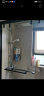圣莉亚（SENLIA） 淋浴房定制窄边框一字型玻璃隔断干湿分离网红浴室卫生间AN0110 TEOK黑 8mm玻璃，每平方米单价 8MM钢化玻璃 实拍图