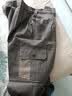装耐全棉纯棉长袖工作服套装男劳保服耐磨工服电焊工劳动装 （套装）全棉长袖拼色上灰下卡其 XL 实拍图