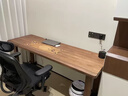 实木卧室大长条桌写字家用书桌办公工作台双人电脑桌台式电竞桌子 单桌实木K字腿结构*桌面需要开槽联系客服 长宽高180*60*75桌面4.6CM送货上门 实拍图