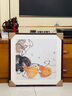 紫腾随轩齐白石装饰画新中式客厅背景墙面挂画卧室饭厅餐厅水墨虾壁画 葫芦 70*70cm红木色实木框 实拍图